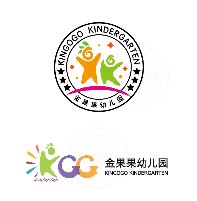 金果果幼儿园logo